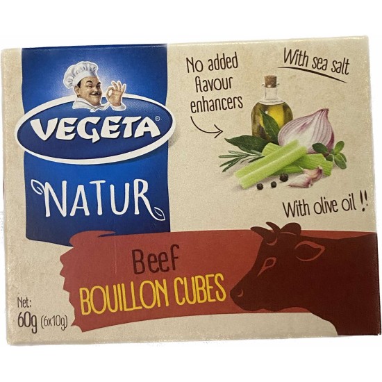 VEGETA ΚΥΒΟΣ ΜΟΣΧΑΡΙΣΙΟΣ 60GR (6χ10gr)