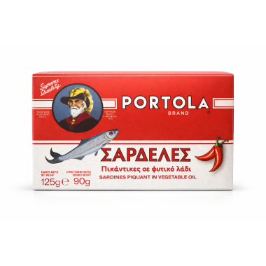 PORTOLA ΣΑΡΔΕΛΕΣ ΠΙΚΑΝΤΙΚΕΣ 125γρ
