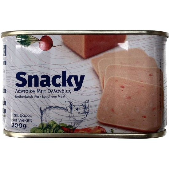 SNACKY ΛΑΝΤΣΙΟΝ ΜΗΤ ΧΟΙΡΙΝΟ 200gr