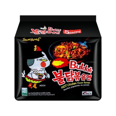 SAMYANG BULDAK RAMEN NOODLES ΜΕ ΓΕΥΣΗ ΚΑΥΤΕΡΟ ΚΟΤΟΠΟΥΛΟ 130gr