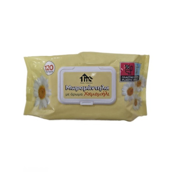 TNS HOME ΜΩΡΟΜΑΝΤΗΛΑ CHAMOMILE 120ΤΕΜ