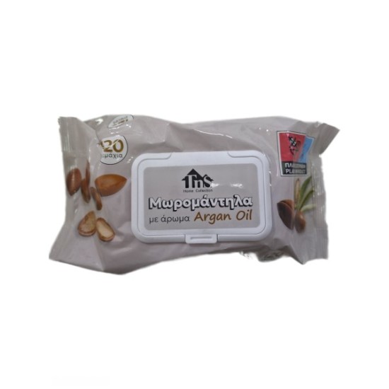 TNS HOME ΜΩΡΟΜΑΝΤΗΛΑ ARGAN OIL 120ΤΕΜ