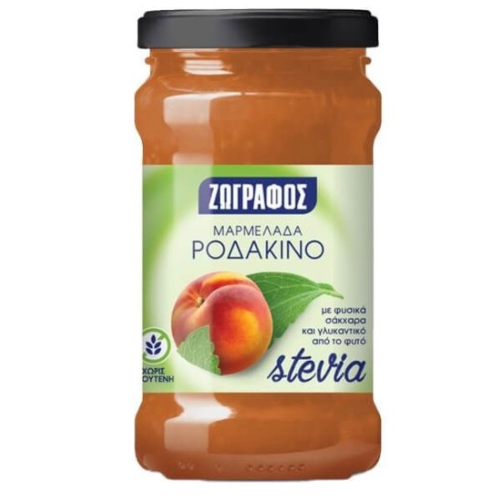 ΖΩΓΡΑΦΟΣ ΜΑΡΜΕΛΑΔΑ ΡΟΔΑΚΙΝΟ ΜΕ STEVIA 330gr