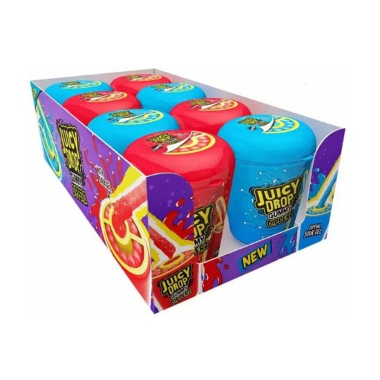 JUICY DROP GUMMY DIPPERZ 96gr 8ΤΕΜ