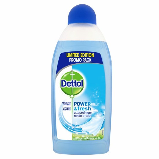 DETTOL ΥΓΡΟ ΚΑΘΑΡΙΣΜΟΥ ΓΙΑ ΟΛΕΣ ΤΙΣ ΧΡΗΣΕΙΣ POWER FRESH 500ML