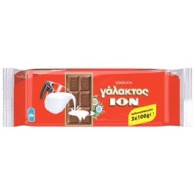 ΙΟΝ ΣΟΚΟΛΑΤΑ ΓΑΛΑΚΤΟΣ 100gr (Χ3)