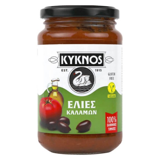 KYKNOS ΣΑΛΤΣΑ 350gr ΜΕ ΕΛΙΕΣ ΚΑΛΑΜΩΝ