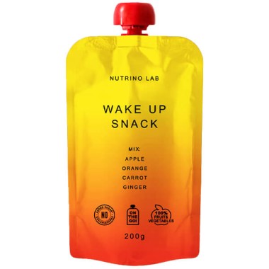 NUTRINO LAB ΠΟΥΡΕΣ ΦΡΟΥΤΩΝ WAKE UP MIX  200gr (ΜΗΛΟ, ΠΟΡΤΟΚΑΛΙ, ΚΑΡΟΤΟ, ΤΖΙ