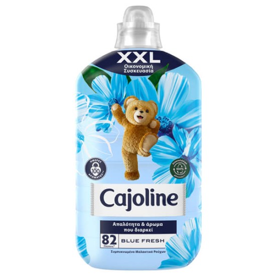 CAJOLINE ΣΥΜΠΥΚΝΩΜΕΝΟ ΜΑΛΑΚΤΙΚΟ XXL BLUE FRESH 1,725L 82μεζ. (ΜΠΛΕ)