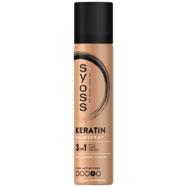 SYOSS ΛΑΚ SPRAY 75ML KERATIN