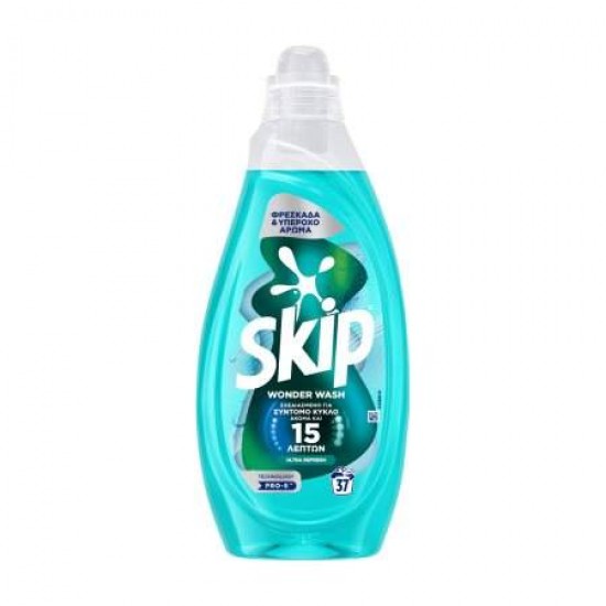 SKIP ΥΓΡΟ ΠΛΥΝΤΗΡΙΟΥ 37ΜΕΖ 1480L WONDER WASH ΦΡΕΣΚΑΔΑ&ΥΠΕΡΟΧΟ ΑΡΩΜΑ