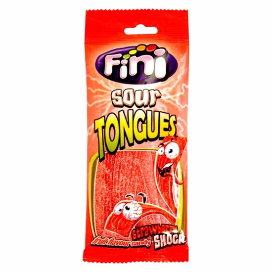 FINI ΖΑΧΑΡΩΤΑ SOUR TONGUES ΓΛΩΣΣΕΣ 85GR