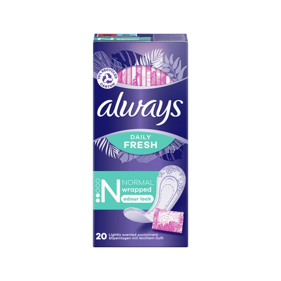 ALWAYS ΣΕΡ/ΚΙΑ DAILY FRESH NORMAL 20TEM