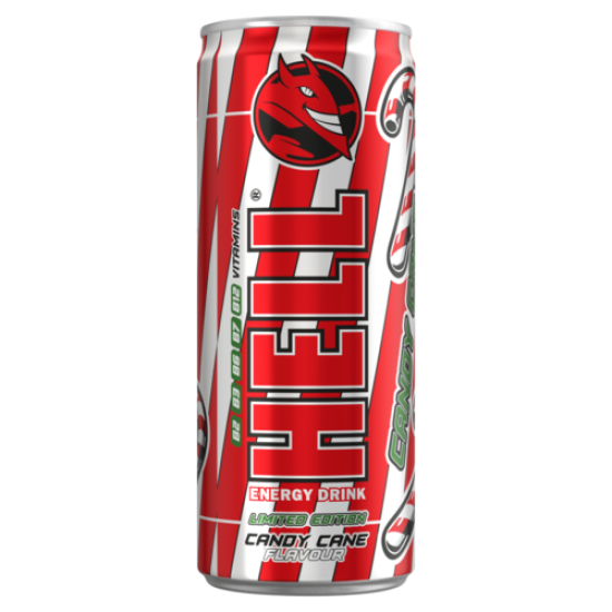 HELL 250ml CANDY CANE (LIMITED EDITION)