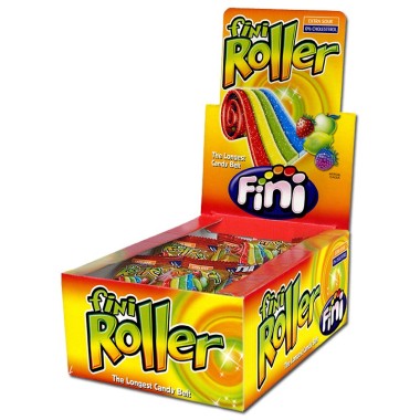 FINI ΖΑΧΑΡΩΤΑ 18ΤΕΜ ΜΟΝΑΔΕΣ ΓΛΩΣΣΕΣ RAINBOW ROLLER FINI ΖΑΧΑΡΩΤΑ 18ΤΕΜ ΜΟΝΑΔΕΣ ΓΛΩΣΣΕΣ RAINBOW ROLLER
