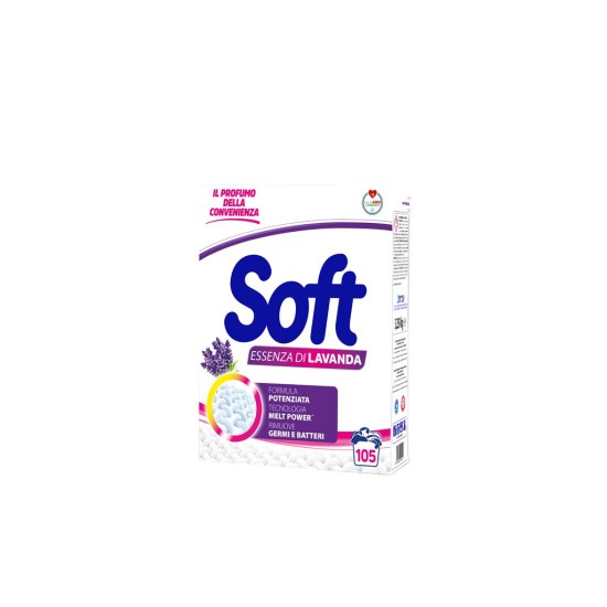 SOFT ΣΚΟΝΗ ΠΛΥΝΤΗΡΙΟΥ 105μεζ . ESSENZA DI LAVANDA ΜΩΒ