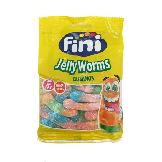 FINI ΖΑΧΑΡΩΤΑ JELLY WORMS 90GR ΕΛ