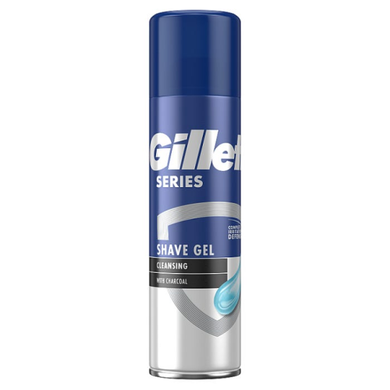 GILLETTE SERIES GEL 200ML CLEANSING WITH CHARCOAL