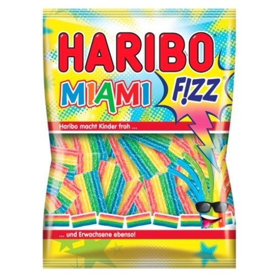 HARIBO ZAXΑΡΩΤΑ 85GR MIAMI FIZZ VEGAN