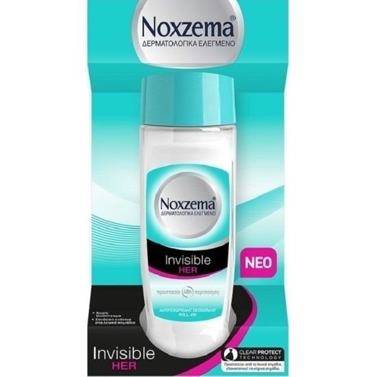 NOXZEMA ROLL ON 50ml INVISIBLE HER