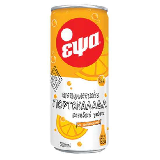 ΕΨΑ (6ΑΔΕΣ ΚΟΥΤΑΚΙ) ΠΟΡΤΟΚΑΛΑΔΑ 330ml