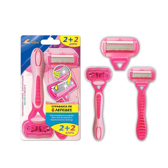 MEDACTION ΞΥΡΑΦΑΚΙΑ ROZ ΓΙΑ ΤΟ ΣΩΜΑ 6 ΛΕΠΙΔΩΝ 4ΤΕΜ