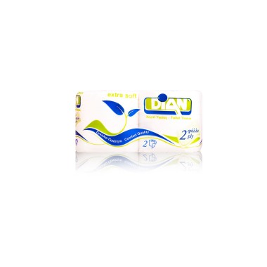 DIAN ΧΑΡΤΙ ΥΓΕΙΑΣ 90GR 2ΦΥΛΛΟ (2 ΡΟΛΑ)
