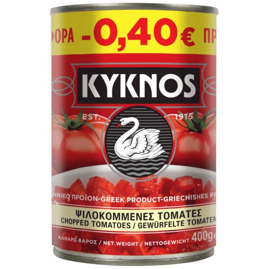 KYKNOS 400GR ΨΙΛΟΚΟΜΜΕΝΕΣ ΤΟΜΑΤΕΣ (-0,40$)