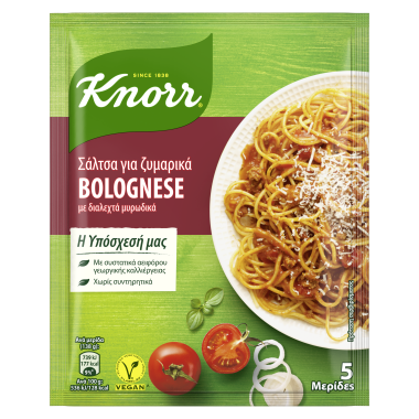 KNORR ΕΤΟΙΜΗ ΣΑΛΤΣΑ ΣΕ ΦΑΚΕΛΟ 60GR BOLOGNESE