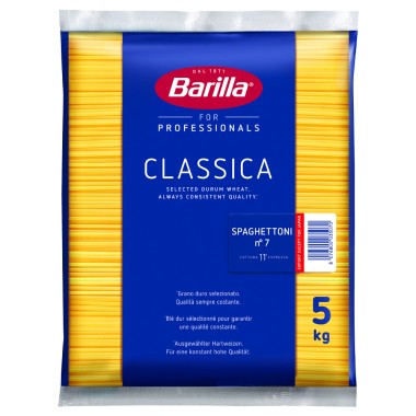 BARILLA SPAGHETTI n.7 FOR PROFESSIONALS 5kg