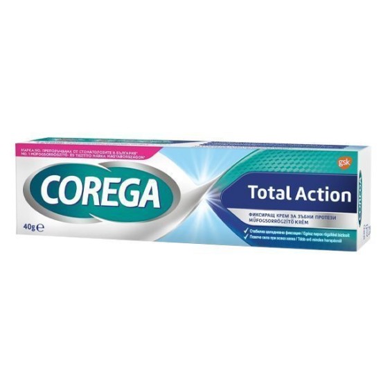 COREGA ΣΤΕΡΕΩΤΙΚΗ ΚΡΕΜΑ ΟΔΟΝΤΟΣΤΟΙΧΙΩΝ TOTAL ACTION MINT 40gr