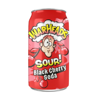 WARHEADS BLACK CHERRY SODA 330ml