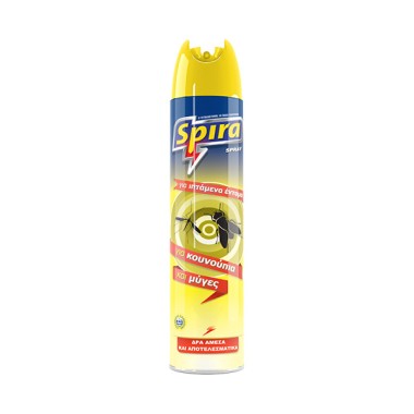 SPIRA SPRAY ΓΙΑ ΜΥΓΕΣ ΚΑΙ ΚΟΥΝΟΥΠΙΑ 300ML