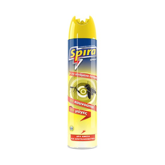 SPIRA SPRAY ΓΙΑ ΜΥΓΕΣ ΚΑΙ ΚΟΥΝΟΥΠΙΑ 300ML