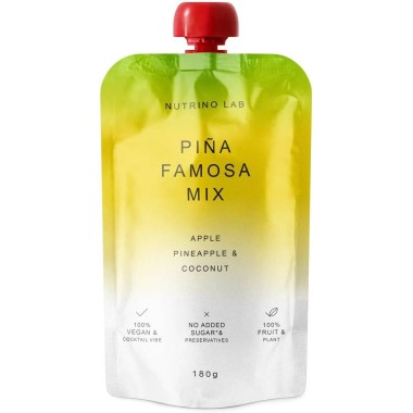 NUTRINO LAB ΠΟΥΡΕΣ ΦΡΟΥΤΩΝ PINA FAMOSA MIX  180gr (ΜΗΛΟ, ΑΝΑΝΑΣ, ΚΑΡΥΔΑ)