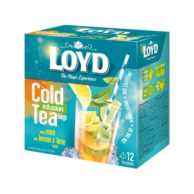 LOYD ΦΑΚΕΛΑΚΙΑ ΓΙΑ ΚΡΥΟ ΤΣΑΙ 12ΤΕΜ 30GR MINT&LEMON&LIME