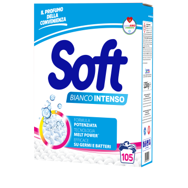 SOFT ΣΚΟΝΗ ΠΛΥΝΤΗΡΙΟΥ 105μεζ . BIANCO INTENSO ΜΠΛΕ