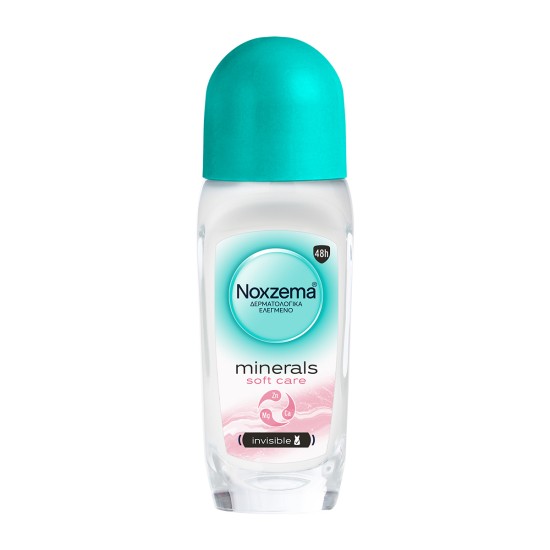 NOXZEMA ROLL ON 50ml MINERALS SOFT CARE
