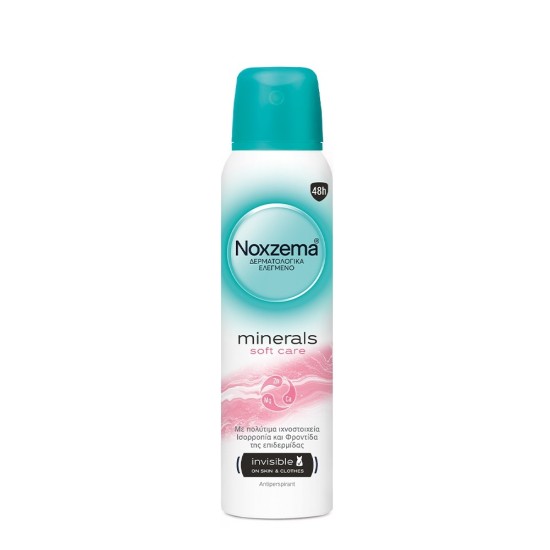 NOXZEMA BODY SPRAY 150ml MINERALS SOFT CARE