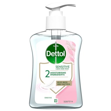 DETTOL ΚΡΕΜΟΣΑΠΟΥΝΟ ΑΝΤΛΙΑ 250ML SENSITIVE