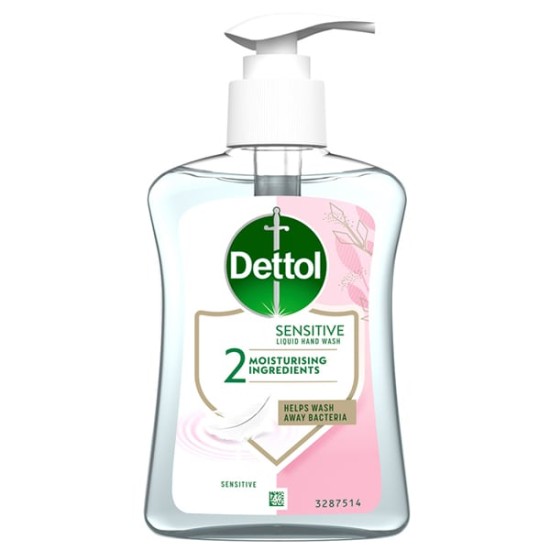 DETTOL ΚΡΕΜΟΣΑΠΟΥΝΟ ΑΝΤΛΙΑ 250ML SENSITIVE