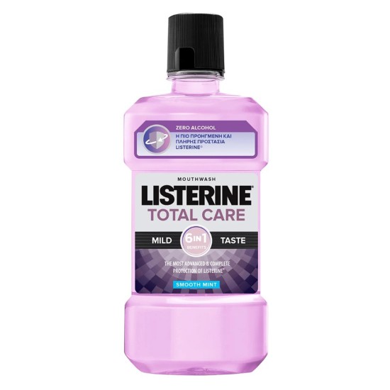 LISTERINE ΣΤΟΜΑΤΙΚΟ ΔΙΑΛΥΜΑ 500ml TOTAL CARE MILD TASTE