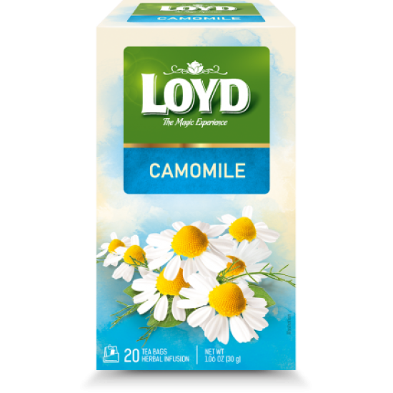 LOYD ΦΑΚΕΛΑΚΙΑ ΓΙΑ ΤΣΑΙ 20ΤΕΜ 30GR CAMOMILE