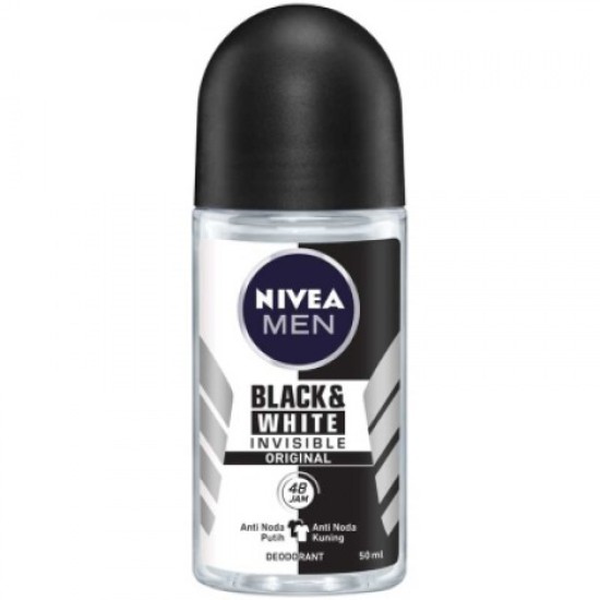 NIVEA ROLL ON 50ml MEN BLACK & WHITE INVISIBLE ORIGINAL