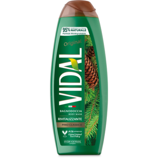 VIDAL ΑΦΡΟΛΟΥΤΡΟ 500ml PINE CLASSIC (ΠΡΑΣΣΙΝΟ)