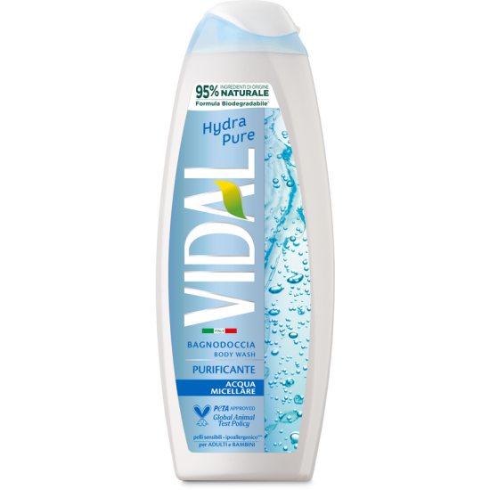 VIDAL ΑΦΡΟΛΟΥΤΡΟ 500ml AQUA MICELLARE (ΑΣΠΡΟ)
