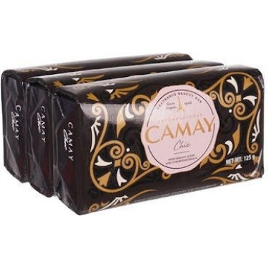 CAMAY ΣΑΠΟΥΝΙ CHIC  3X125gr