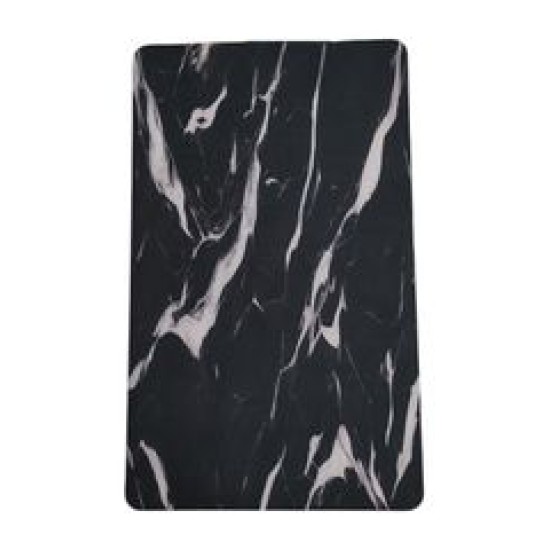 DIATOMITE ΠΑΤΑΚΙ ΜΠΑΝΙΟΥ ΑΠΟΡΡΟΦΗΤΙΚΟ MARBLE BLACK 48*78CM