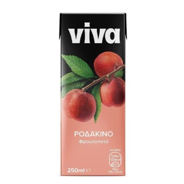 VIVA ΧΥΜΟΣ 250ml ΡΟΔΑΚΙΝΟ