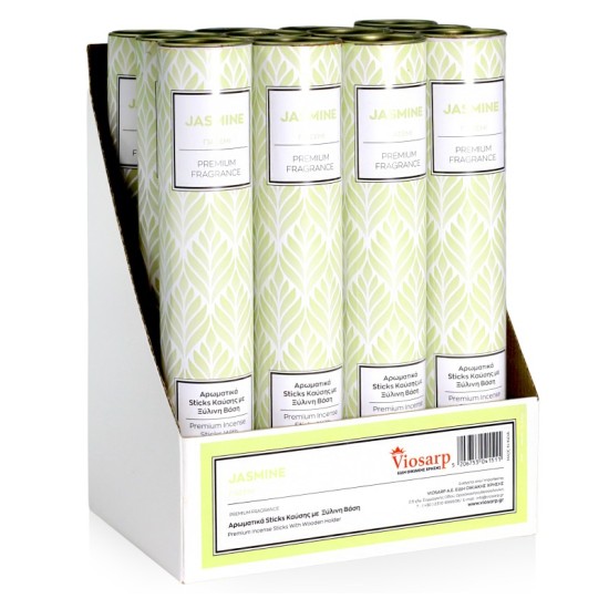 VIOSARP ΑΡΩΜΑΤΙΚΑ ΣΤΙΚΣ ΚΑΥΣΗΣ 30TEM ΜΕ ΞΥΛΙΝΗ ΒΑΣΗ ΓΙΑΣΕΜΙ